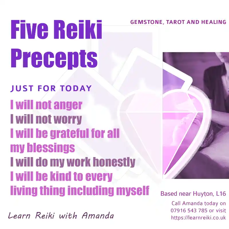 The Five Reiki Precepts